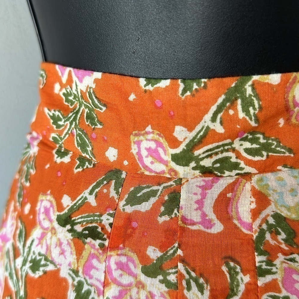 Free People End Of The Island Godet Skirt size 8 - Picture 3 of 16